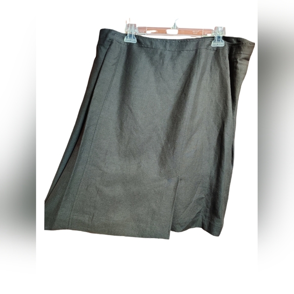 Context Woman Brown Linen Blend 2PC Suit | Size 18W | NWT - Picture 8 of 14